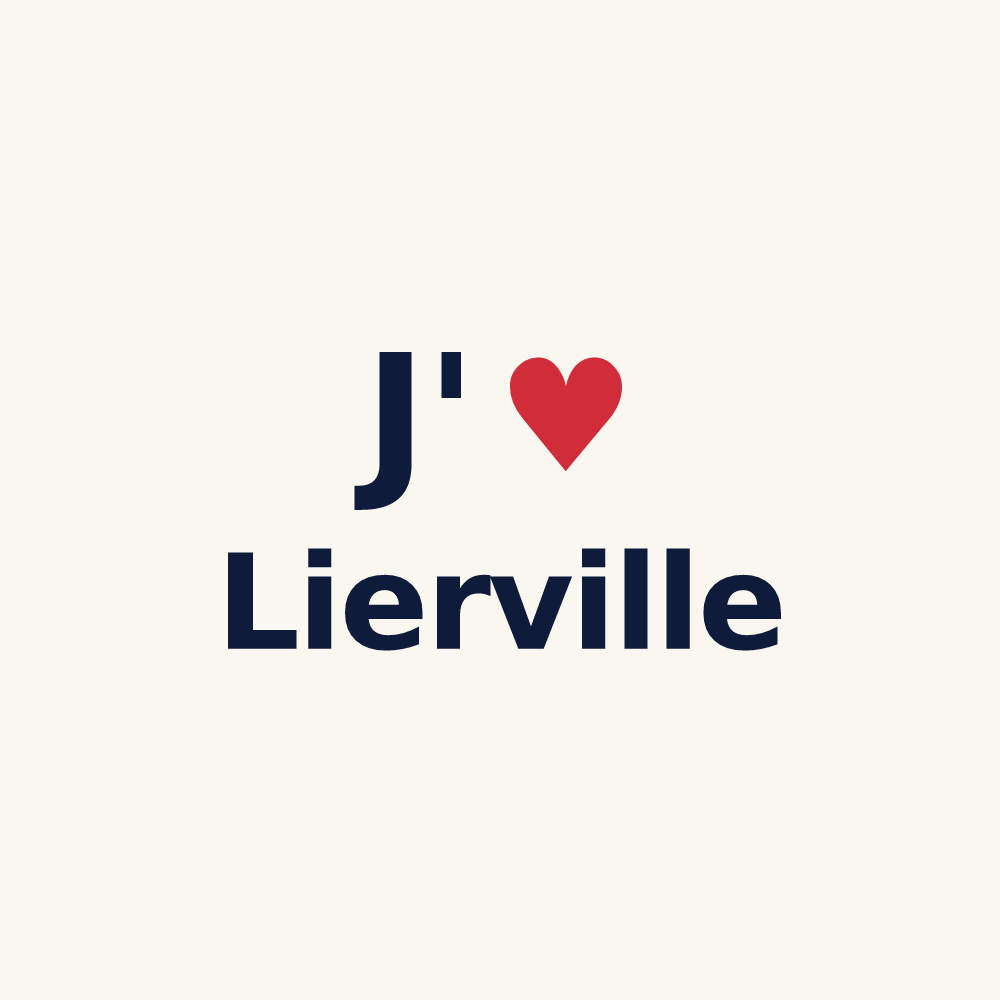 Tasse personnalisée Lierville — design J'aime Lierville