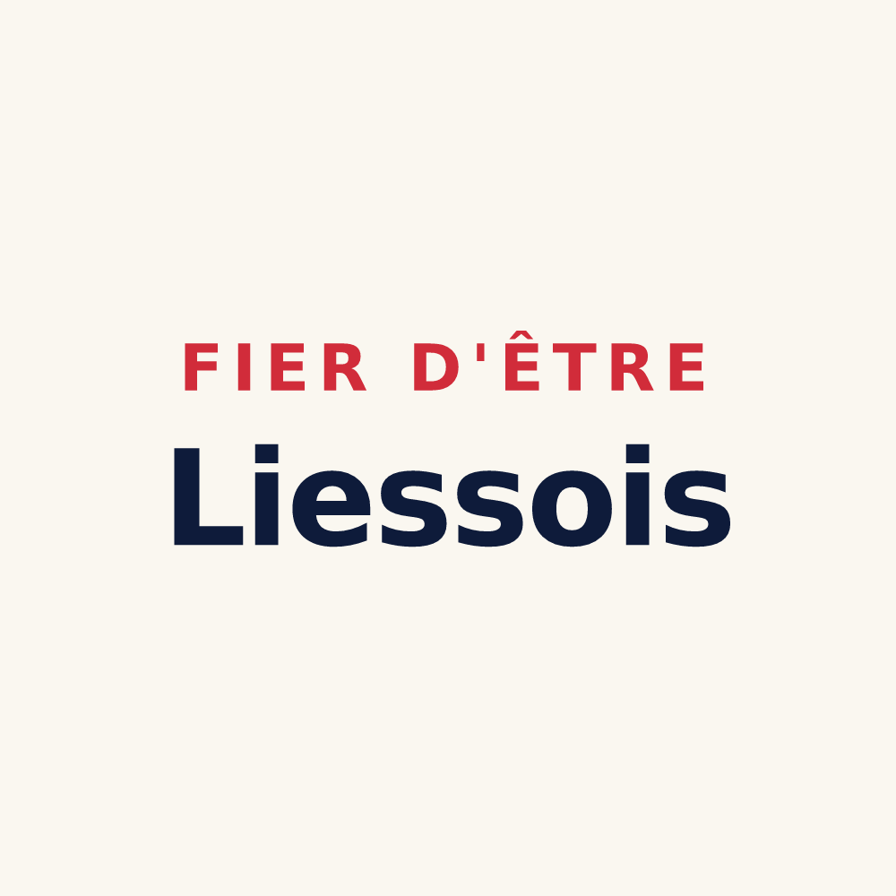 Tasse « Fier d'être Liessois » — design pour Liesse-Notre-Dame