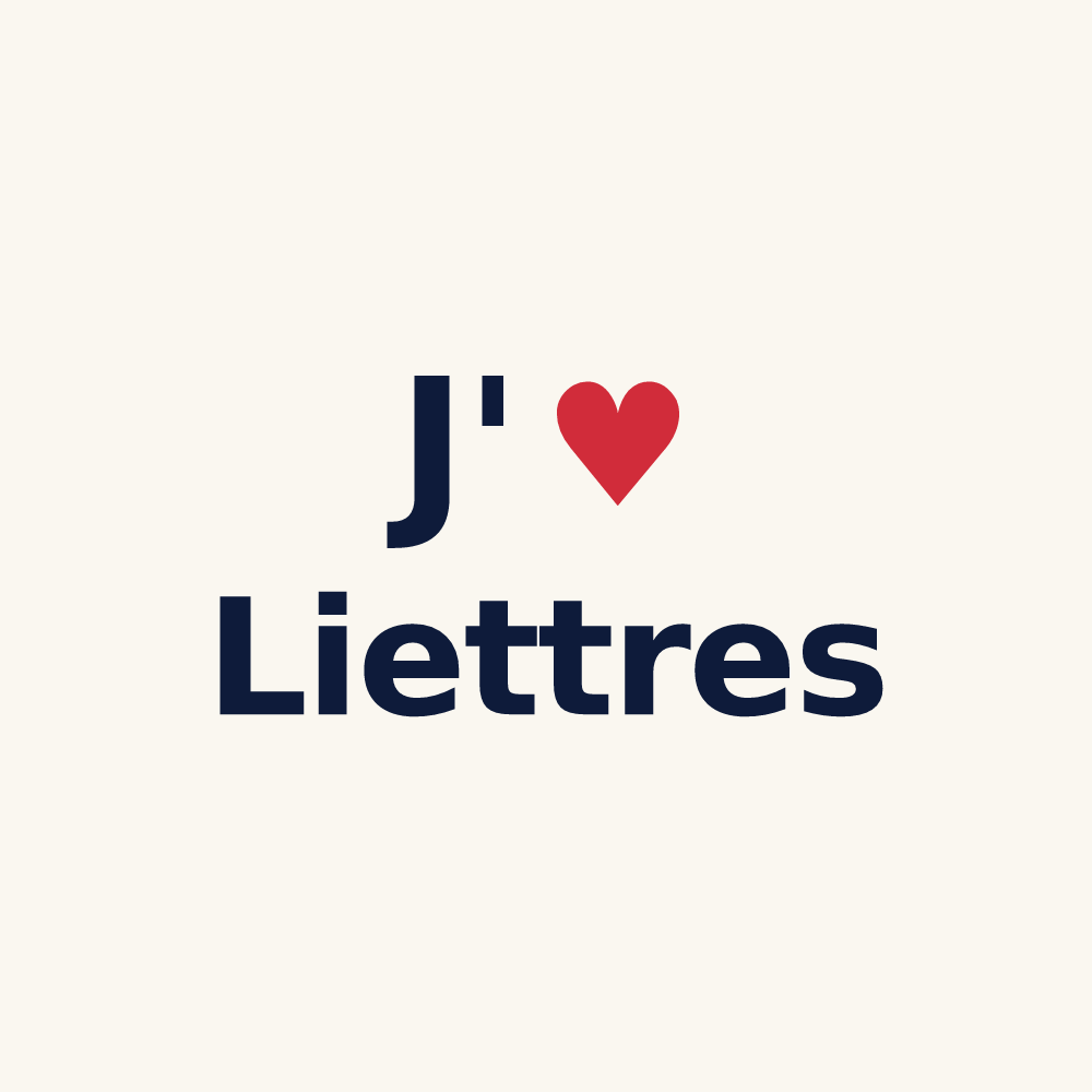 Tasse personnalisée Liettres — design J'aime Liettres
