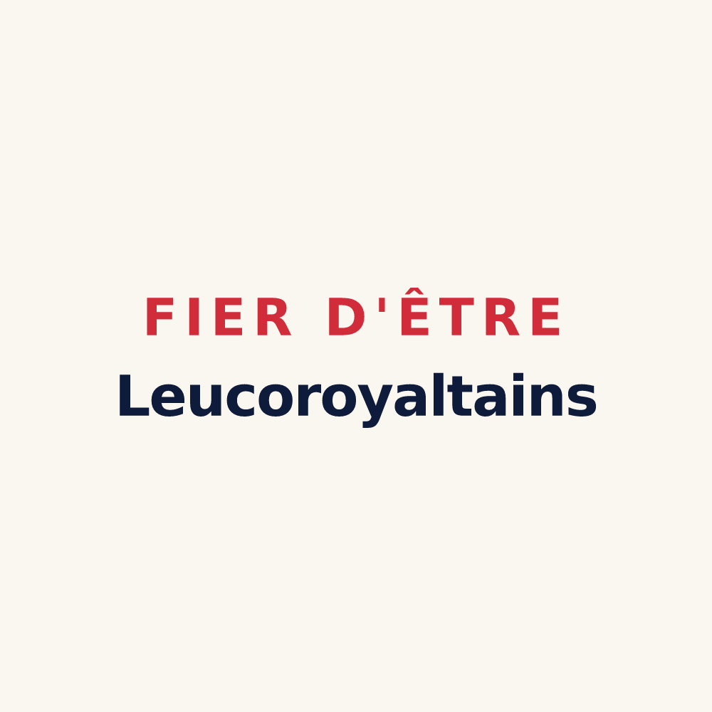 Tasse « Fier d'être Leucoroyaltains » — design pour Lieurey
