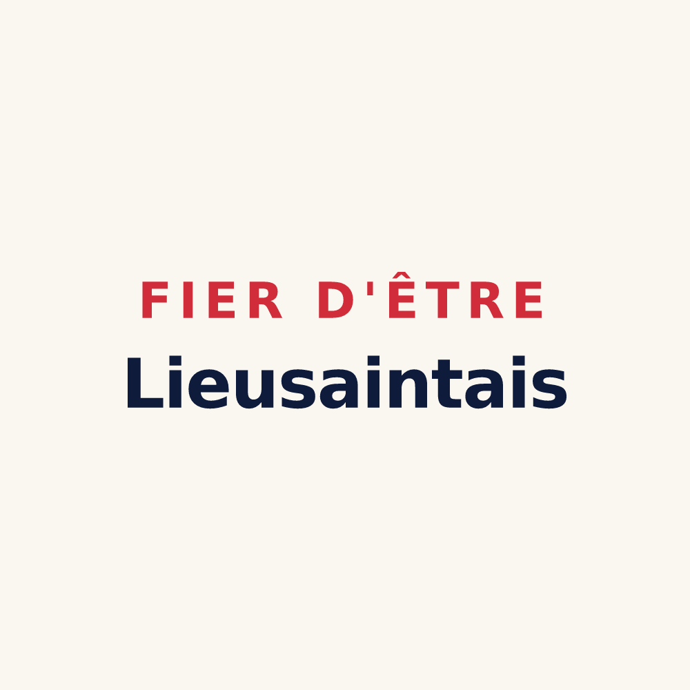 Tasse « Fier d'être Lieusaintais » — design pour Lieusaint