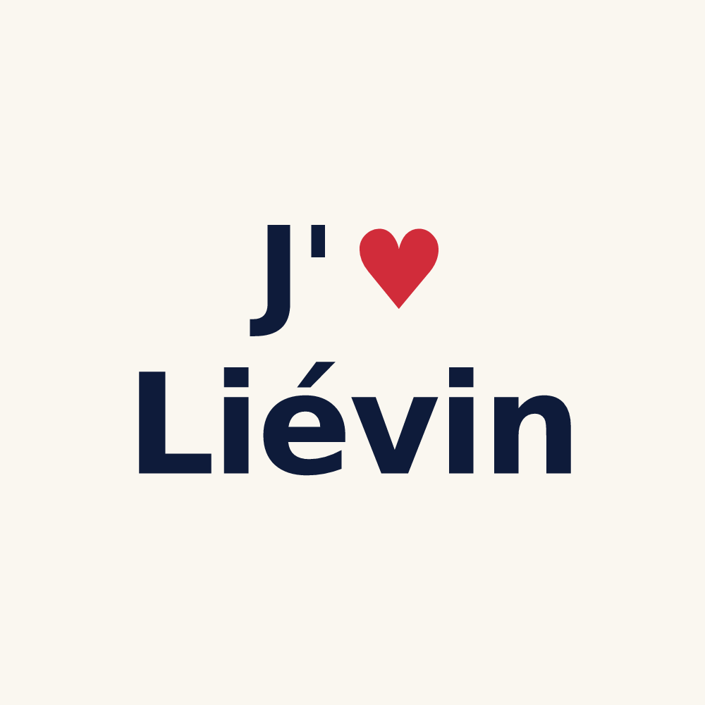 Tasse personnalisée Liévin — design J'aime Liévin