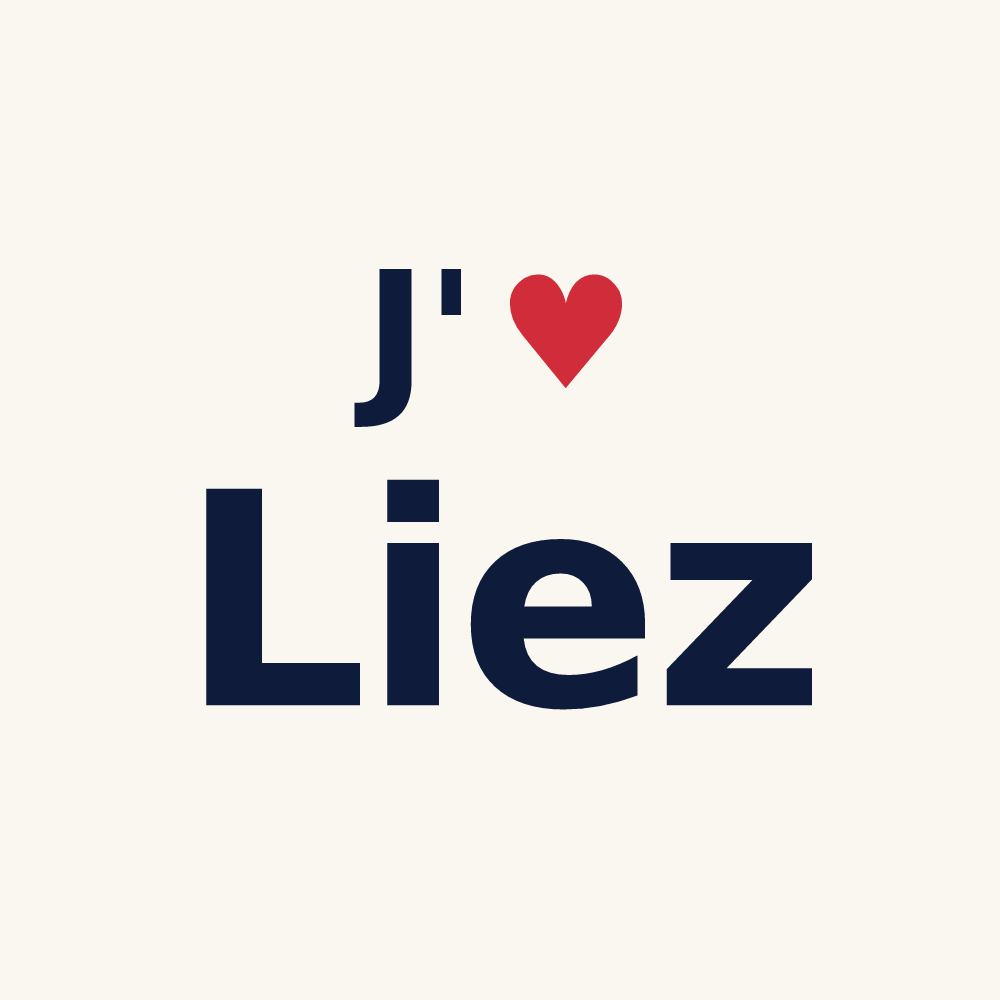 Tasse personnalisée Liez — design J'aime Liez