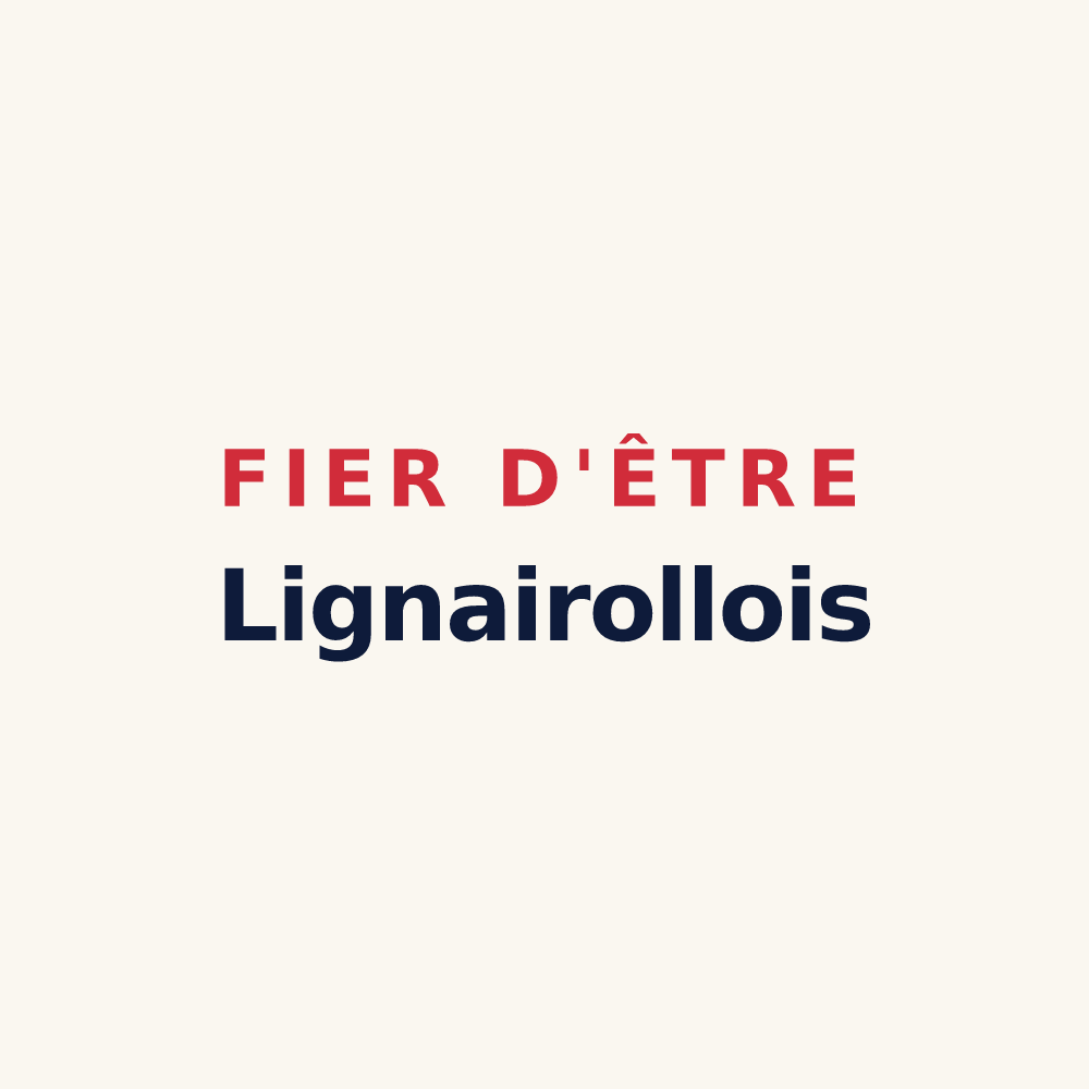 Tasse « Fier d'être Lignairollois » — design pour Lignairolles
