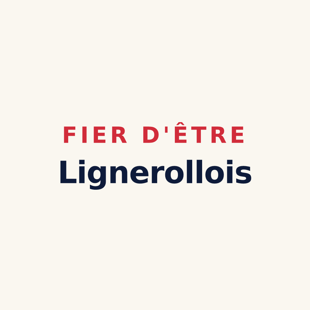 Tasse « Fier d'être Lignerollois » — design pour Lignerolles