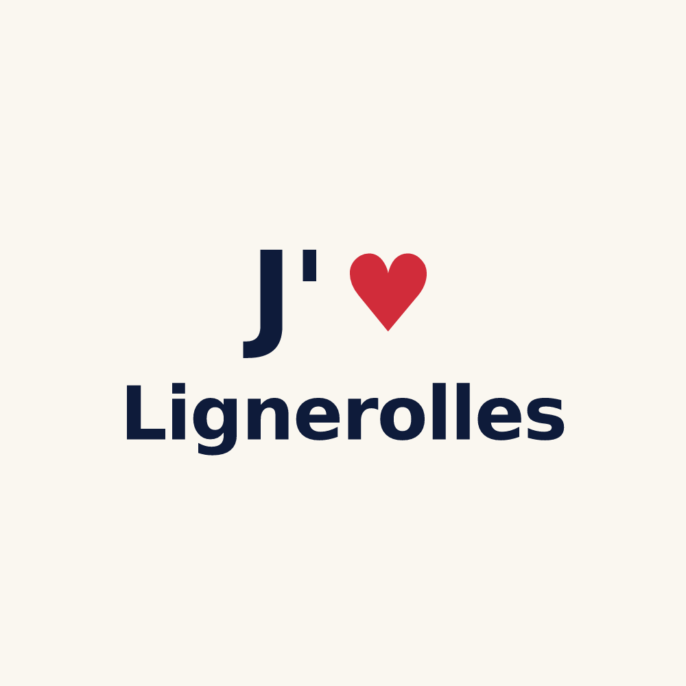 Tasse personnalisée Lignerolles — design J'aime Lignerolles