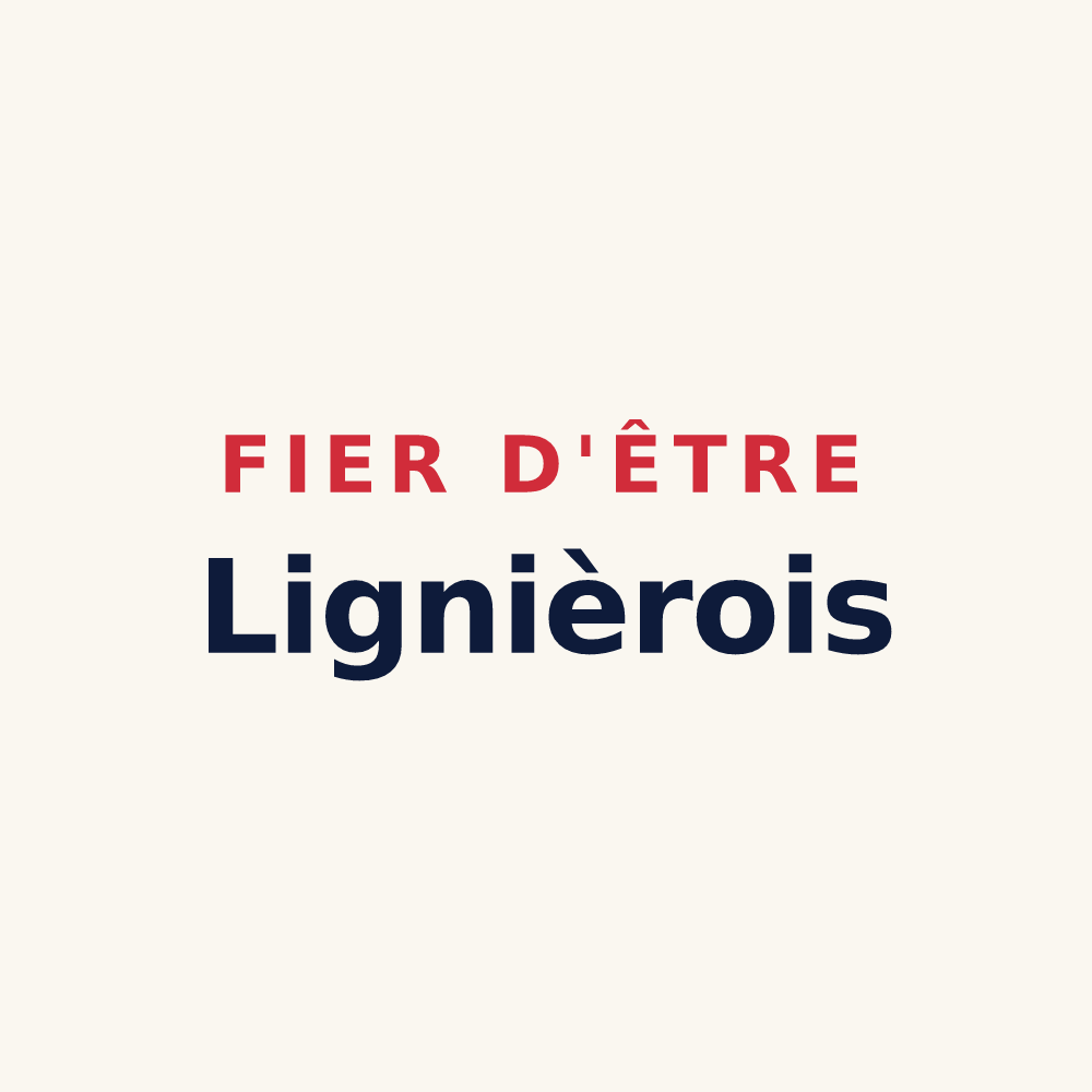 Tasse « Fier d'être Lignièrois » — design pour Lignières-sur-Aire