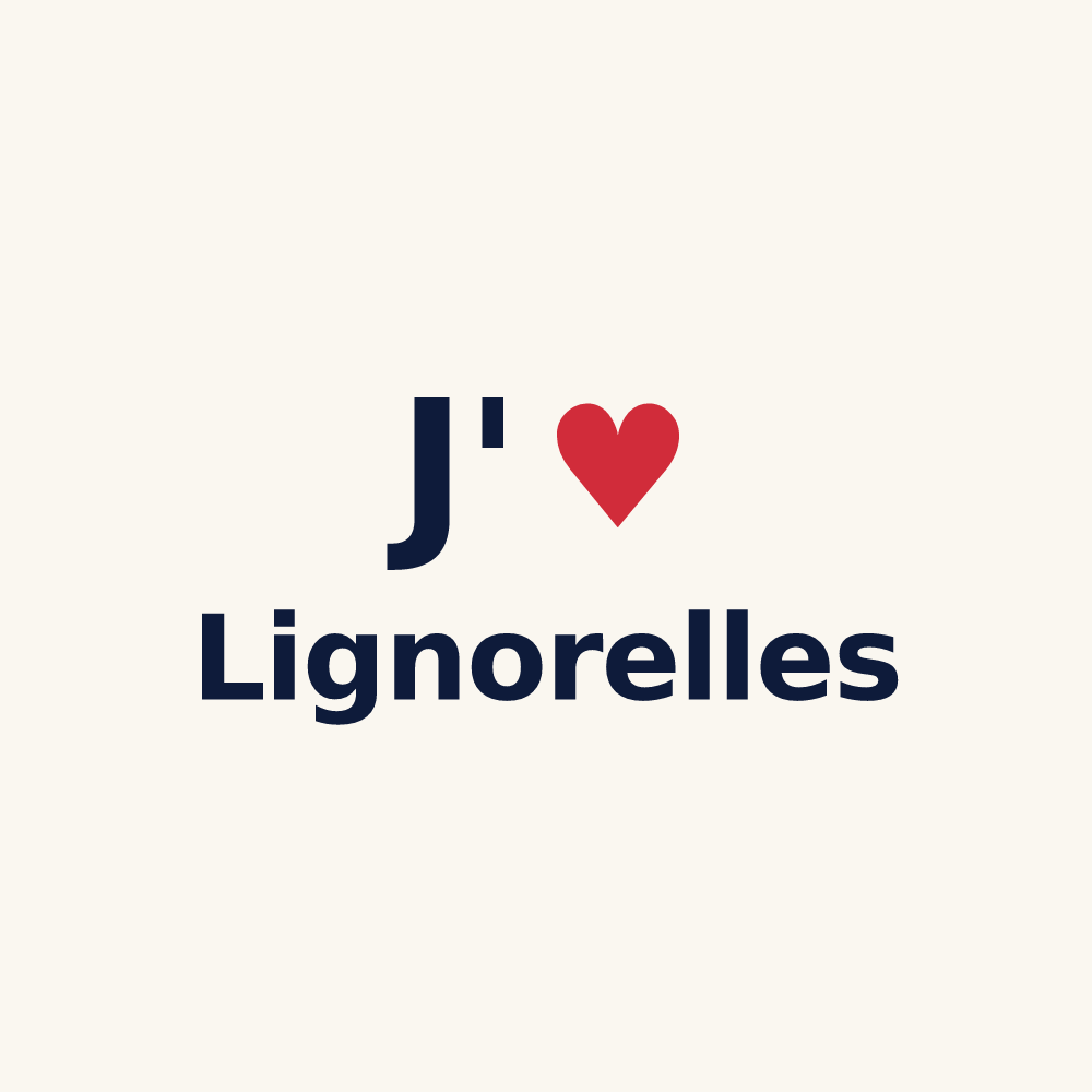 Tasse personnalisée Lignorelles — design J'aime Lignorelles