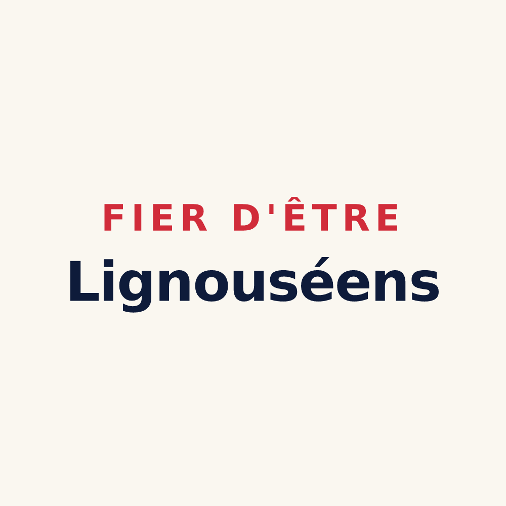 Tasse « Fier d'être Lignouséens » — design pour Lignou