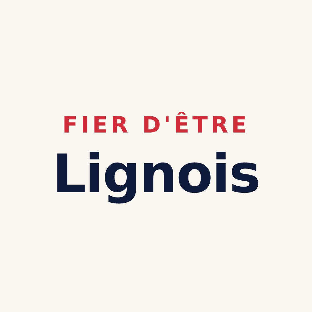 Tasse « Fier d'être Lignois » — design pour Ligny-le-Ribault