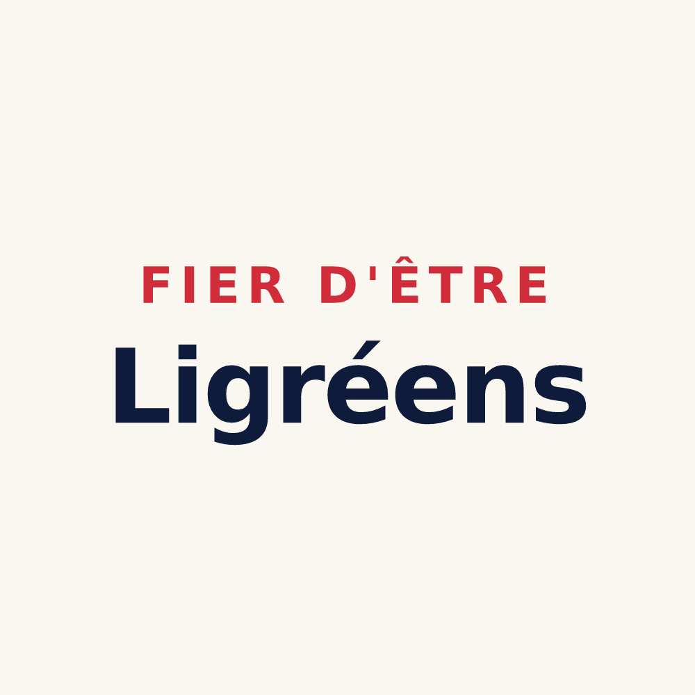 Tasse « Fier d'être Ligréens » — design pour Ligré