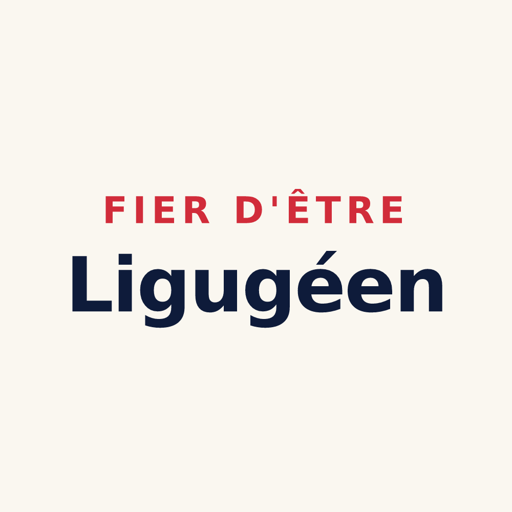 Tasse « Fier d'être Ligugéen » — design pour Ligugé