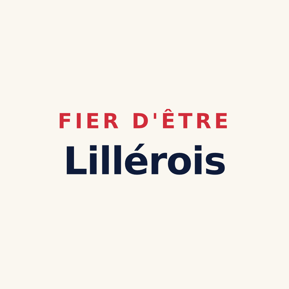 Tasse « Fier d'être Lillérois » — design pour Lillers