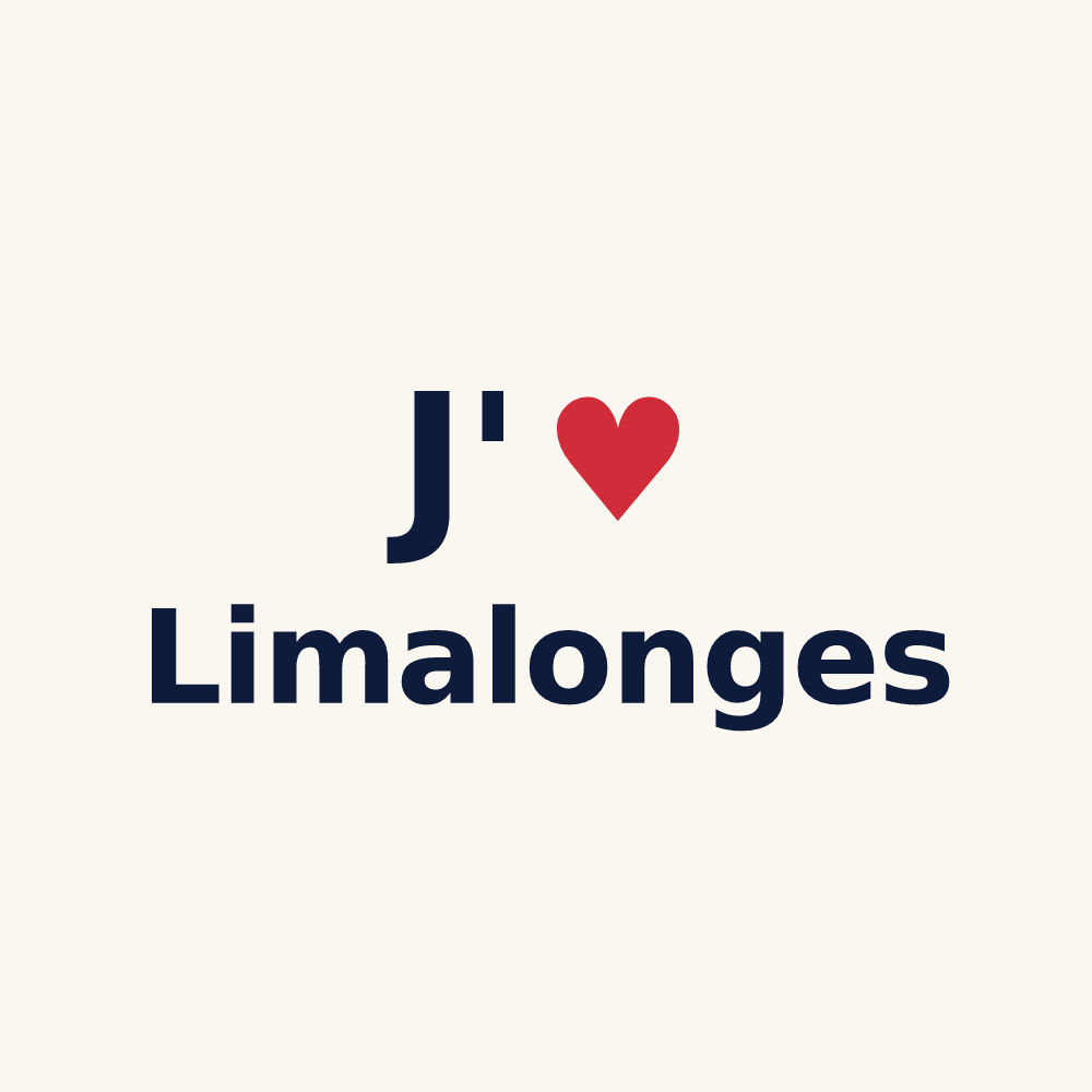 Tasse personnalisée Limalonges — design J'aime Limalonges