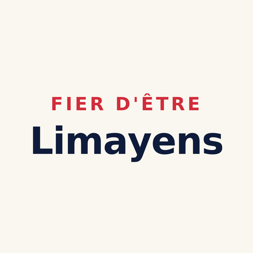 Tasse « Fier d'être Limayens » — design pour Limay