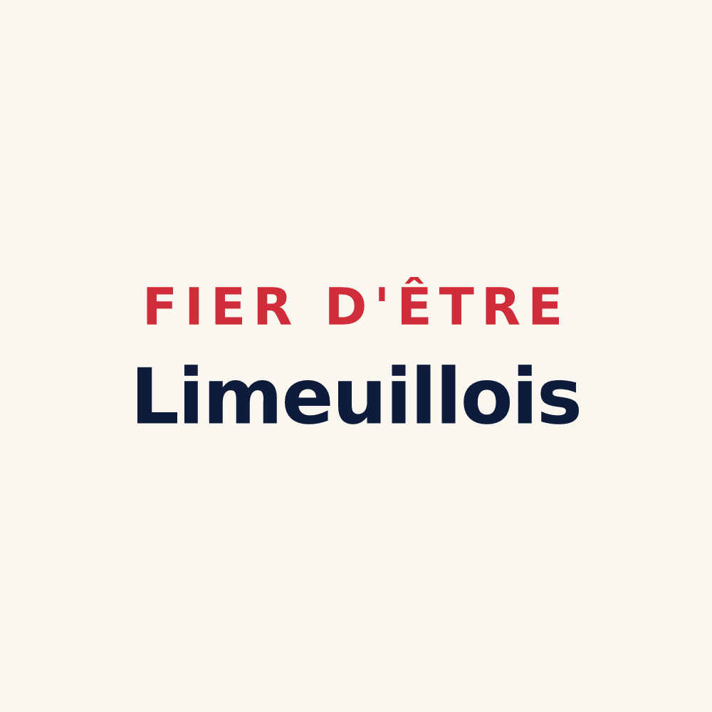 Tasse « Fier d'être Limeuillois » — design pour Limeuil