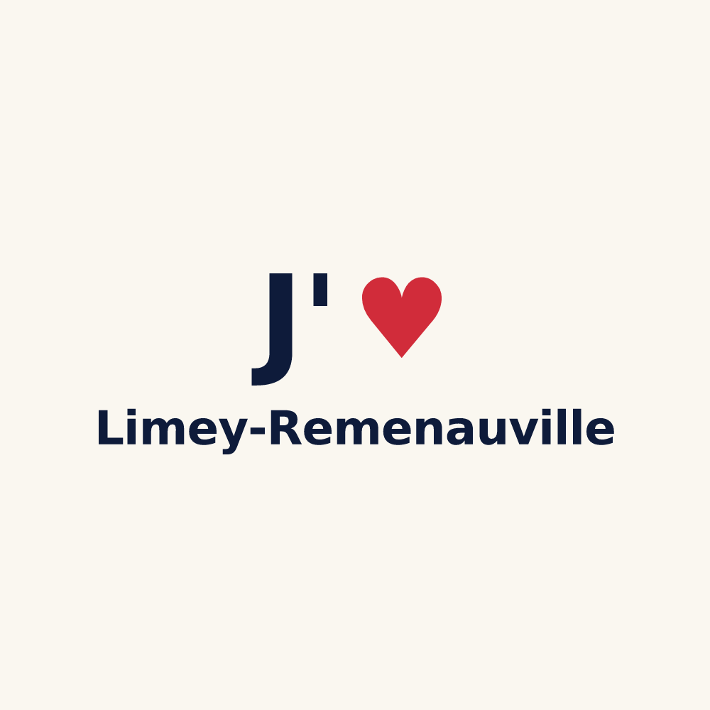 Tasse personnalisée Limey-Remenauville — design J'aime Limey-Remenauville