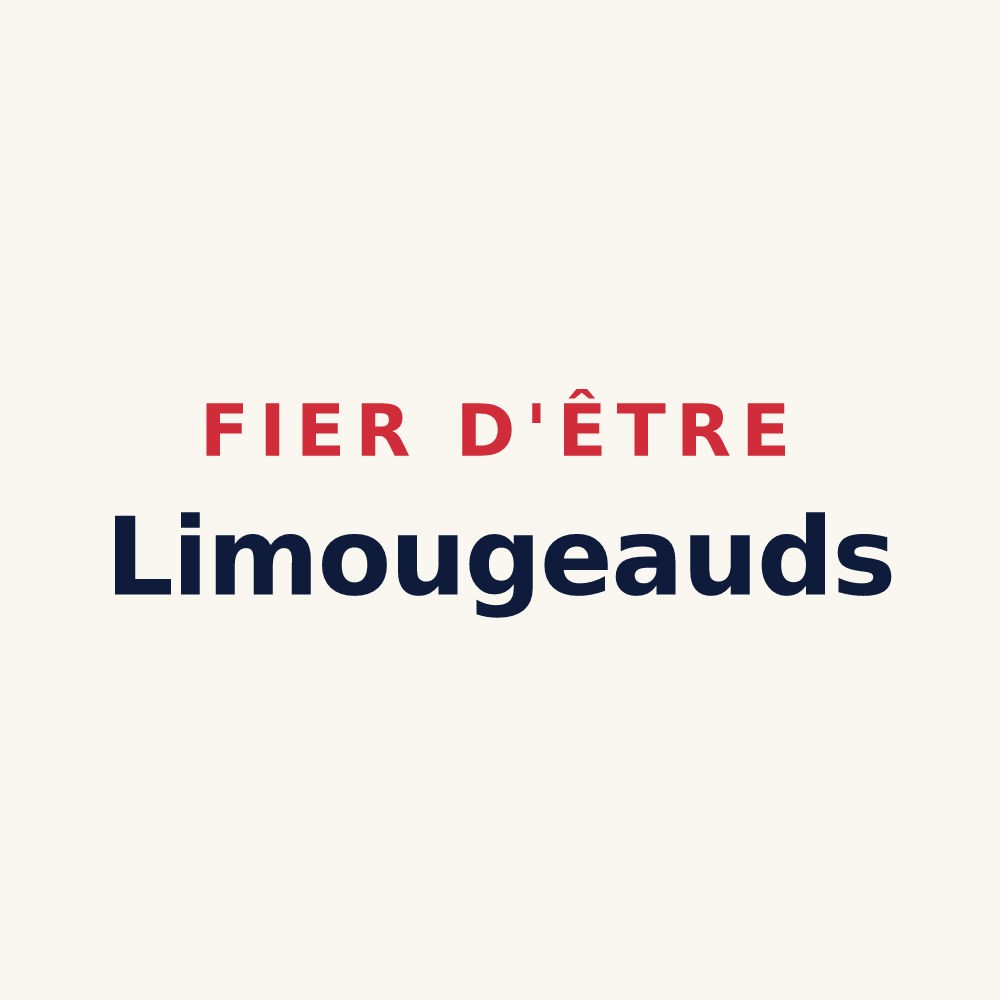 Tasse « Fier d'être Limougeauds » — design pour Limoges