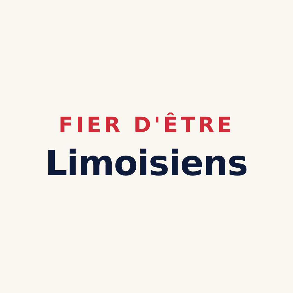 Tasse « Fier d'être Limoisiens » — design pour Limoise