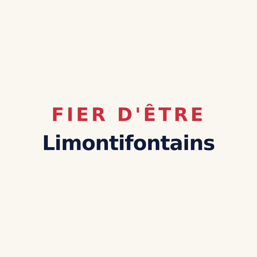 Tasse « Fier d'être Limontifontains » — design pour Limont-Fontaine