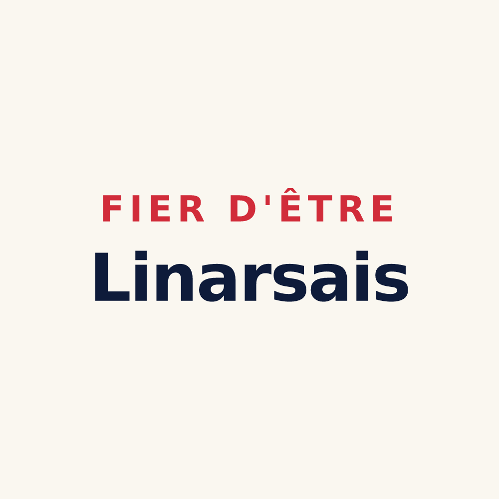 Tasse « Fier d'être Linarsais » — design pour Linars