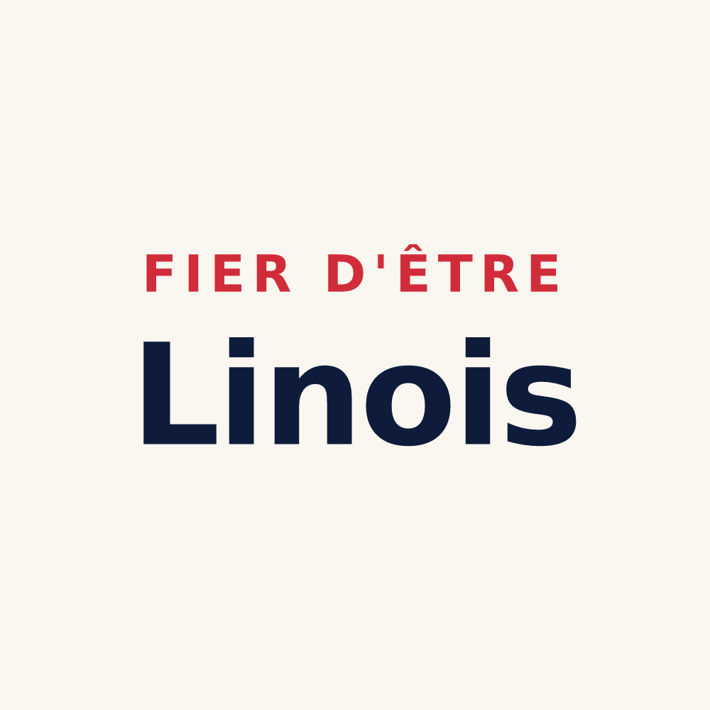 Tasse « Fier d'être Linois » — design pour Linas