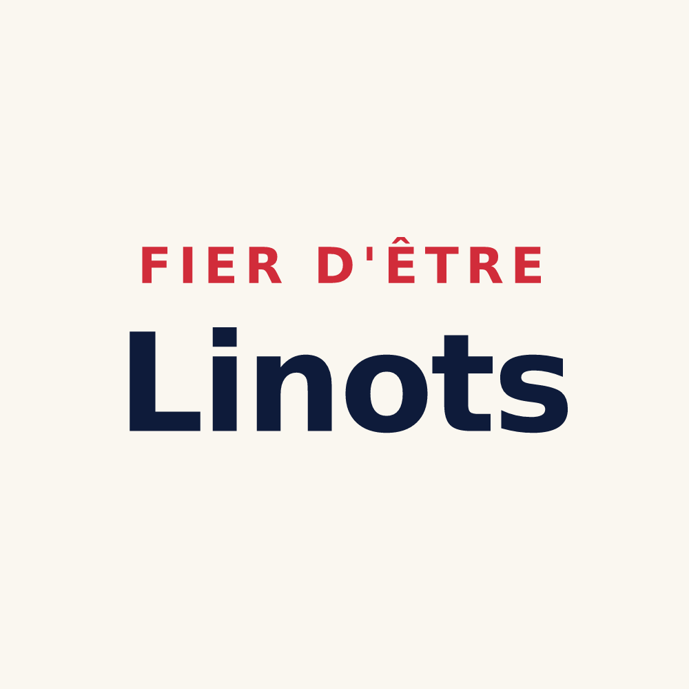Tasse « Fier d'être Linots » — design pour Linay