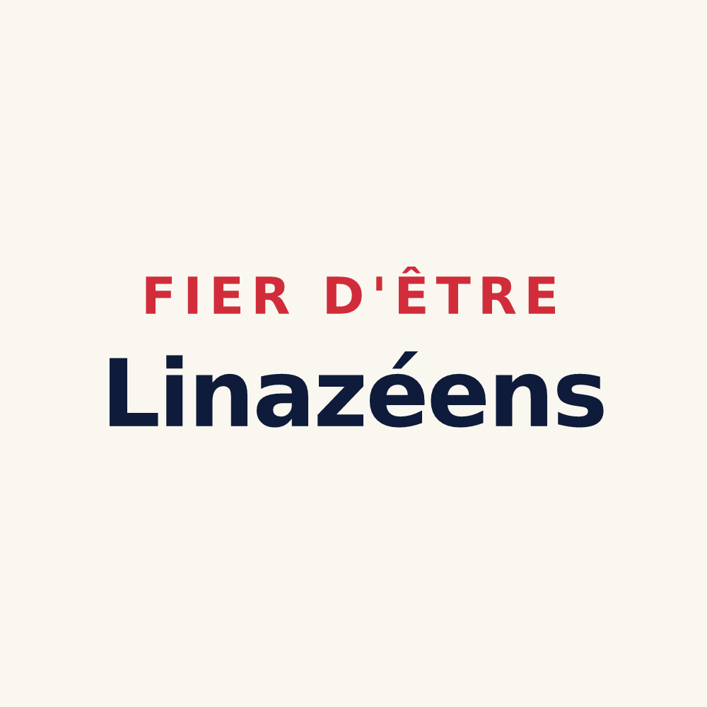 Tasse « Fier d'être Linazéens » — design pour Linazay