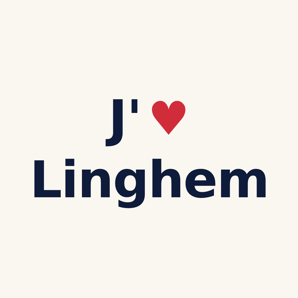 Tasse personnalisée Linghem — design J'aime Linghem