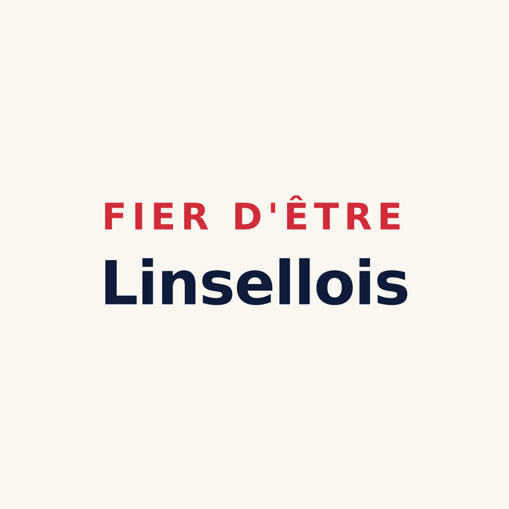 Tasse « Fier d'être Linsellois » — design pour Linselles