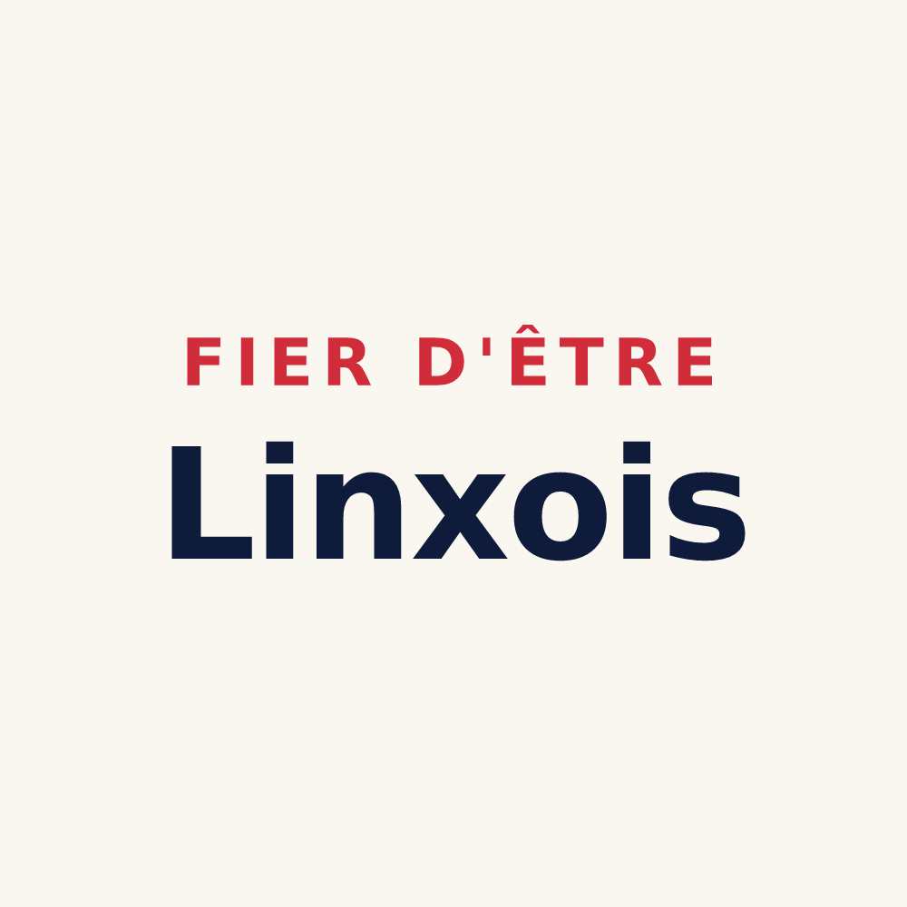 Tasse « Fier d'être Linxois » — design pour Linxe