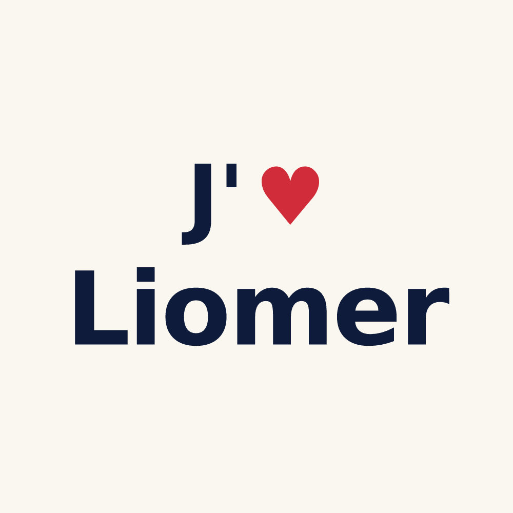 Tasse personnalisée Liomer — design J'aime Liomer
