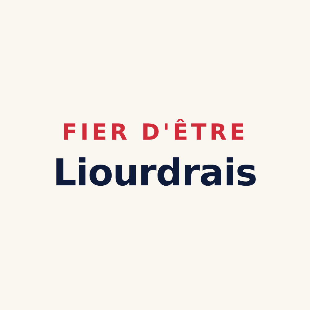 Tasse « Fier d'être Liourdrais » — design pour Liourdres