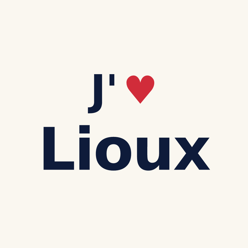 Tasse personnalisée Lioux — design J'aime Lioux