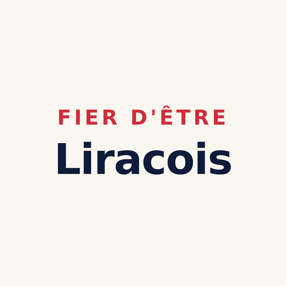 Tasse « Fier d'être Liracois » — design pour Lirac