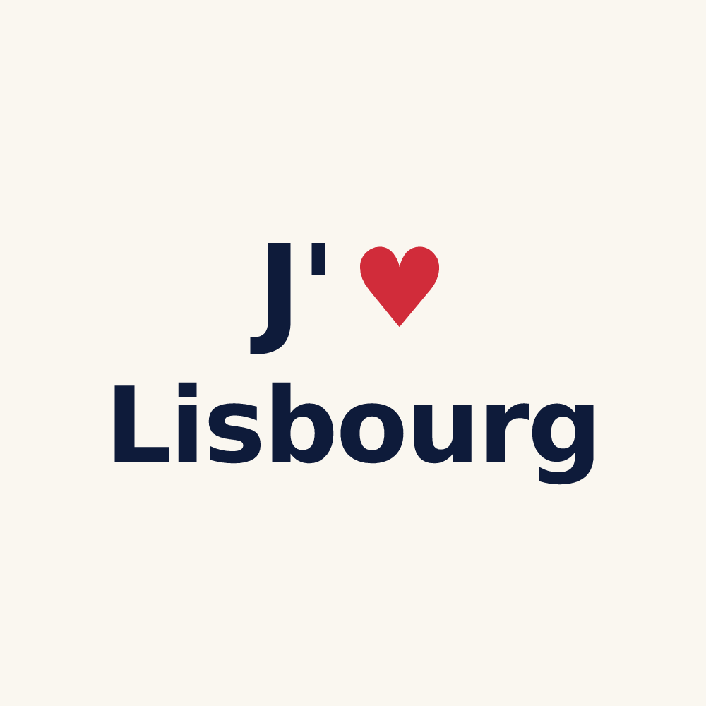 Tasse personnalisée Lisbourg — design J'aime Lisbourg