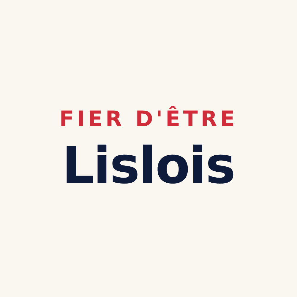 Tasse « Fier d'être Lislois » — design pour Lisle-sur-Tarn
