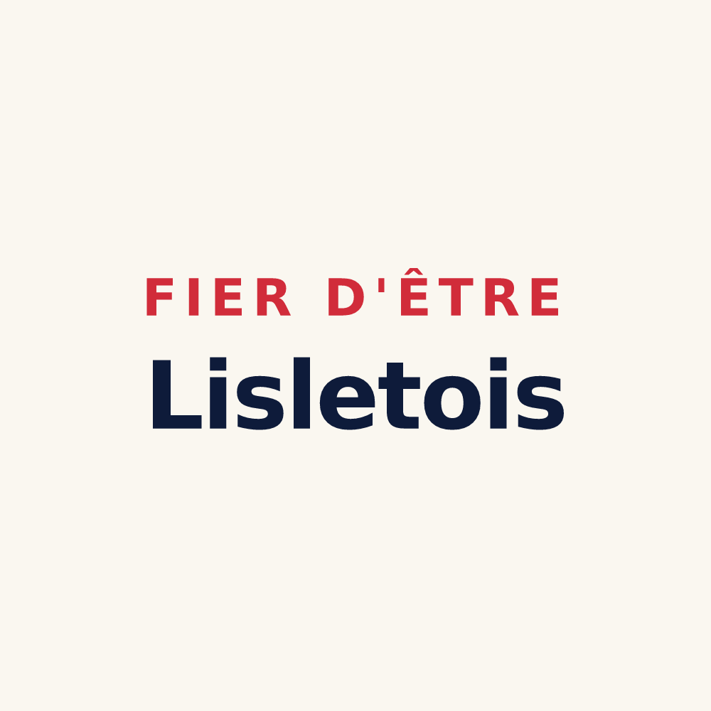 Tasse « Fier d'être Lisletois » — design pour Lislet