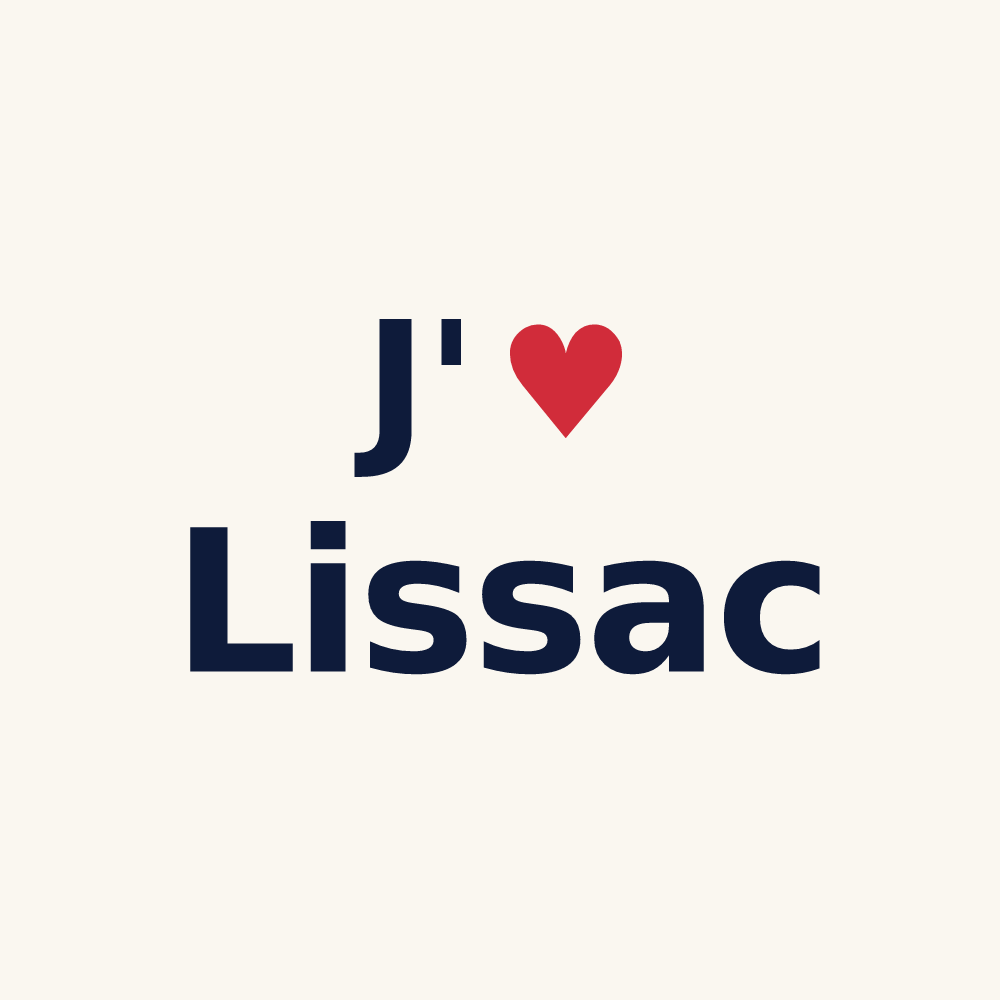 Tasse personnalisée Lissac — design J'aime Lissac