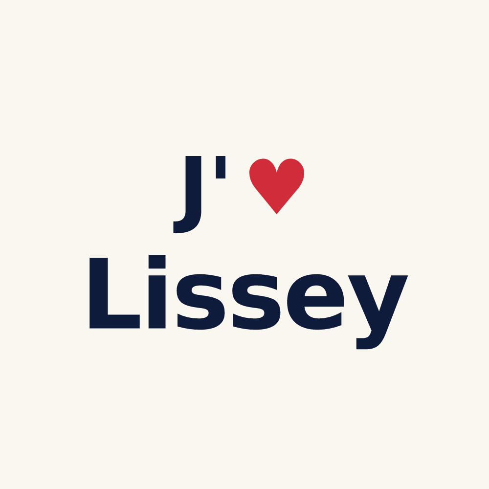 Tasse personnalisée Lissey — design J'aime Lissey