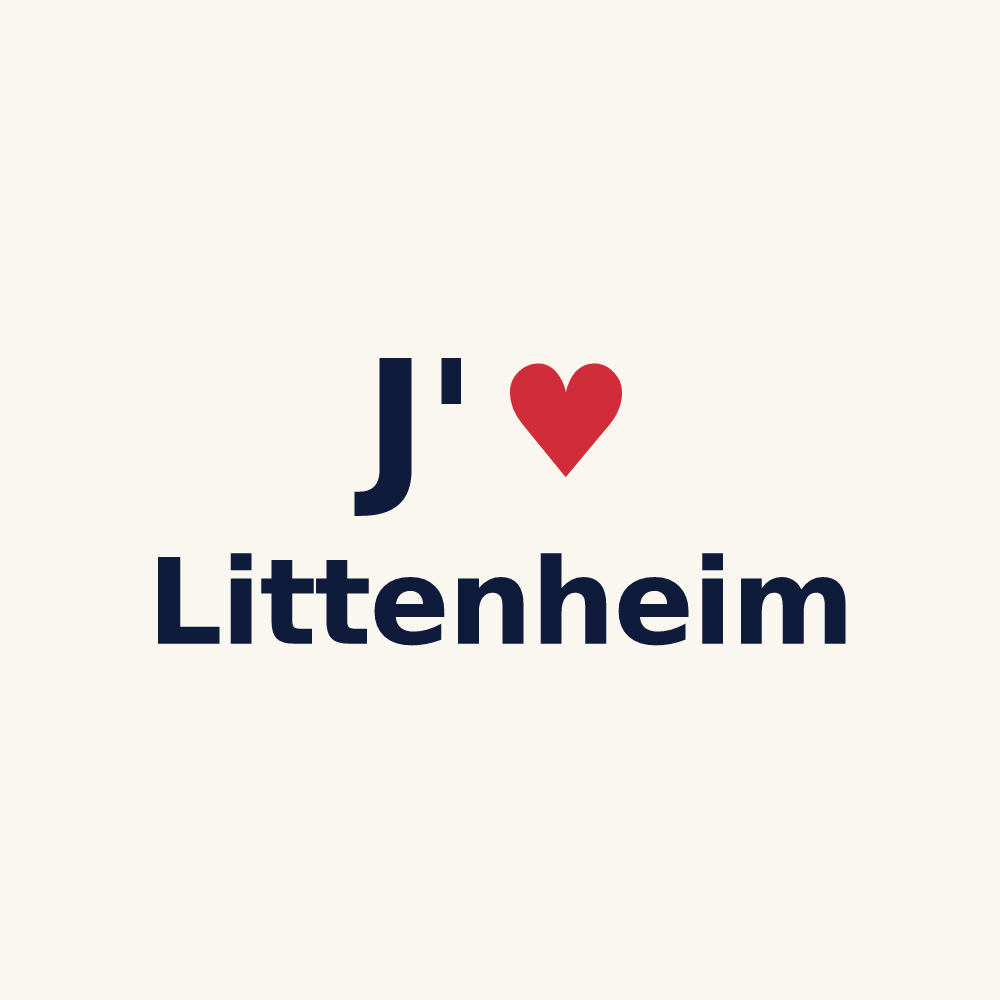 Tasse personnalisée Littenheim — design J'aime Littenheim