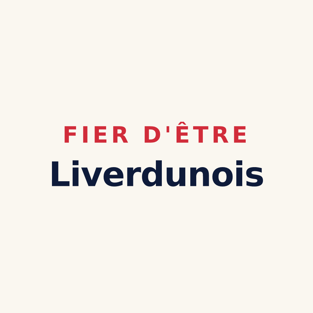 Tasse « Fier d'être Liverdunois » — design pour Liverdun