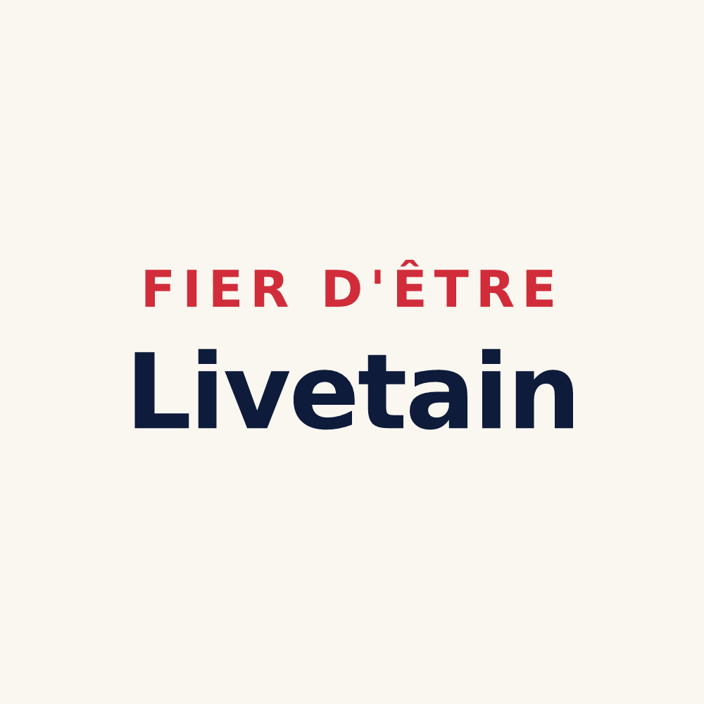 Tasse « Fier d'être Livetain » — design pour Livet-en-Saosnois