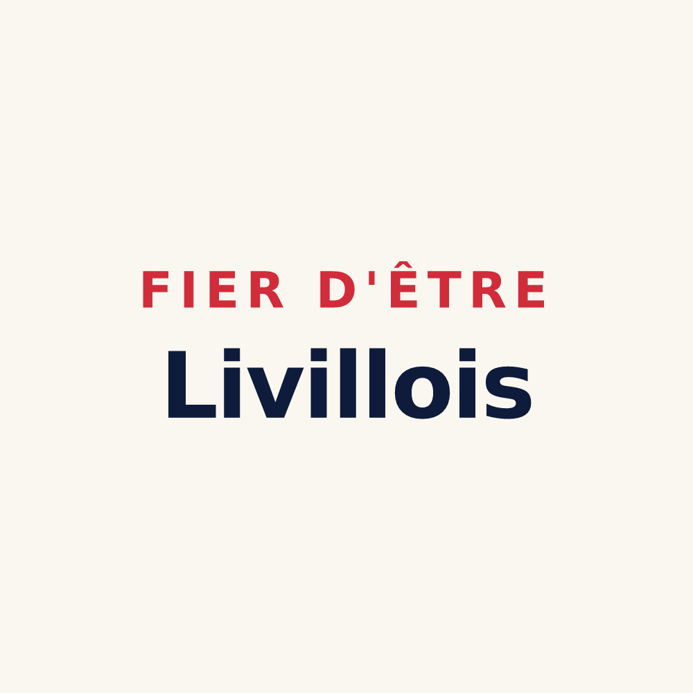 Tasse « Fier d'être Livillois » — design pour Livilliers