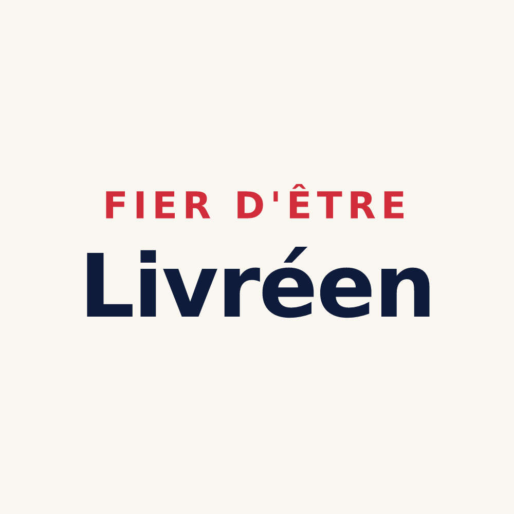 Tasse « Fier d'être Livréen » — design pour Livré-sur-Changeon