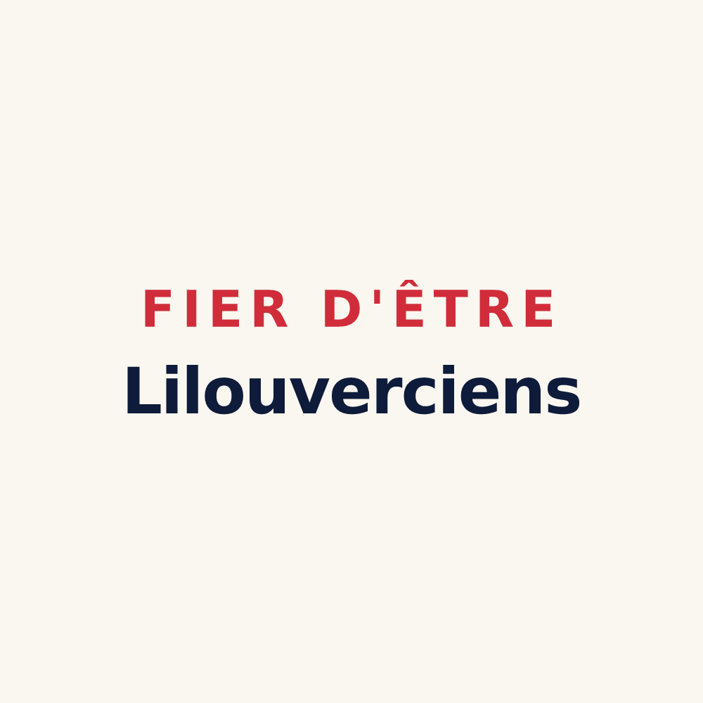 Tasse « Fier d'être Lilouverciens » — design pour Livry-Louvercy