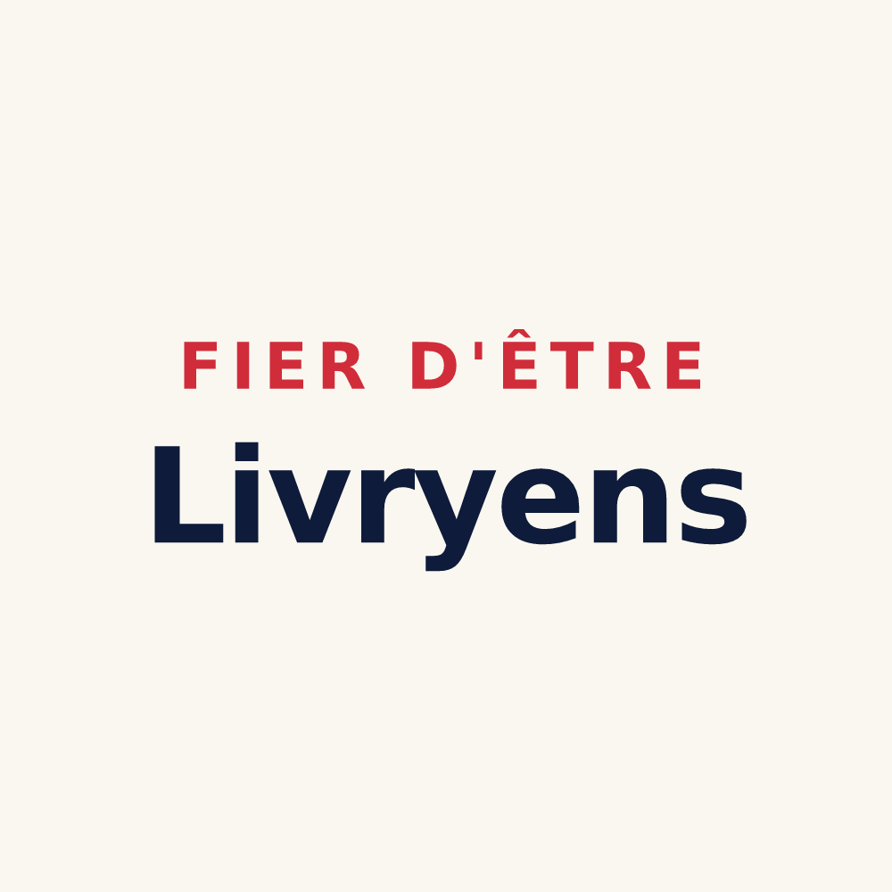 Tasse « Fier d'être Livryens » — design pour Livry-sur-Seine