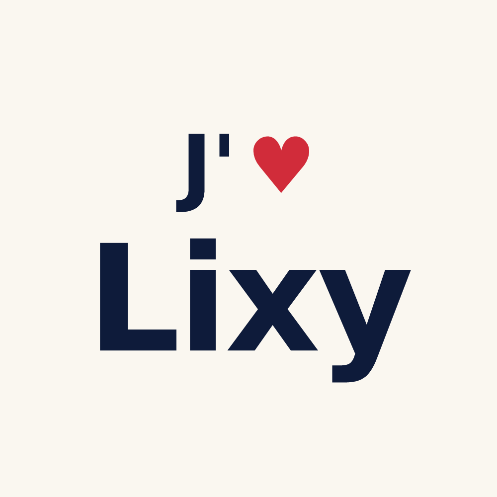 Tasse personnalisée Lixy — design J'aime Lixy
