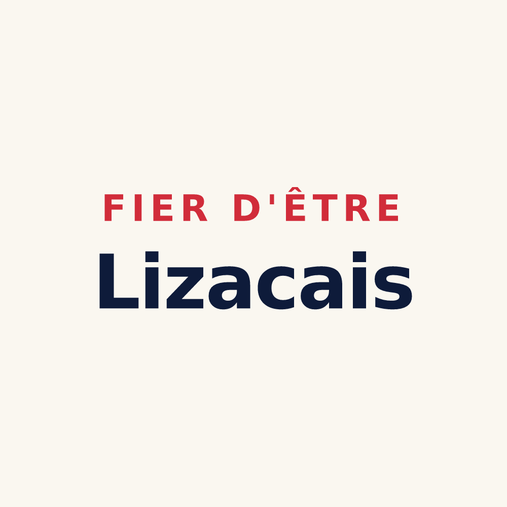 Tasse « Fier d'être Lizacais » — design pour Lizac