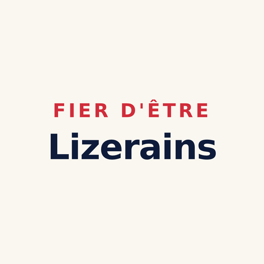 Tasse « Fier d'être Lizerains » — design pour Lizeray